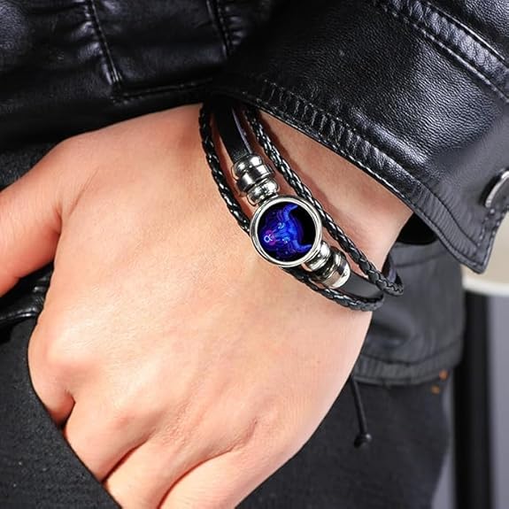 AstroAura | Adjustable Zodiac Sign Bracelet (Energized)