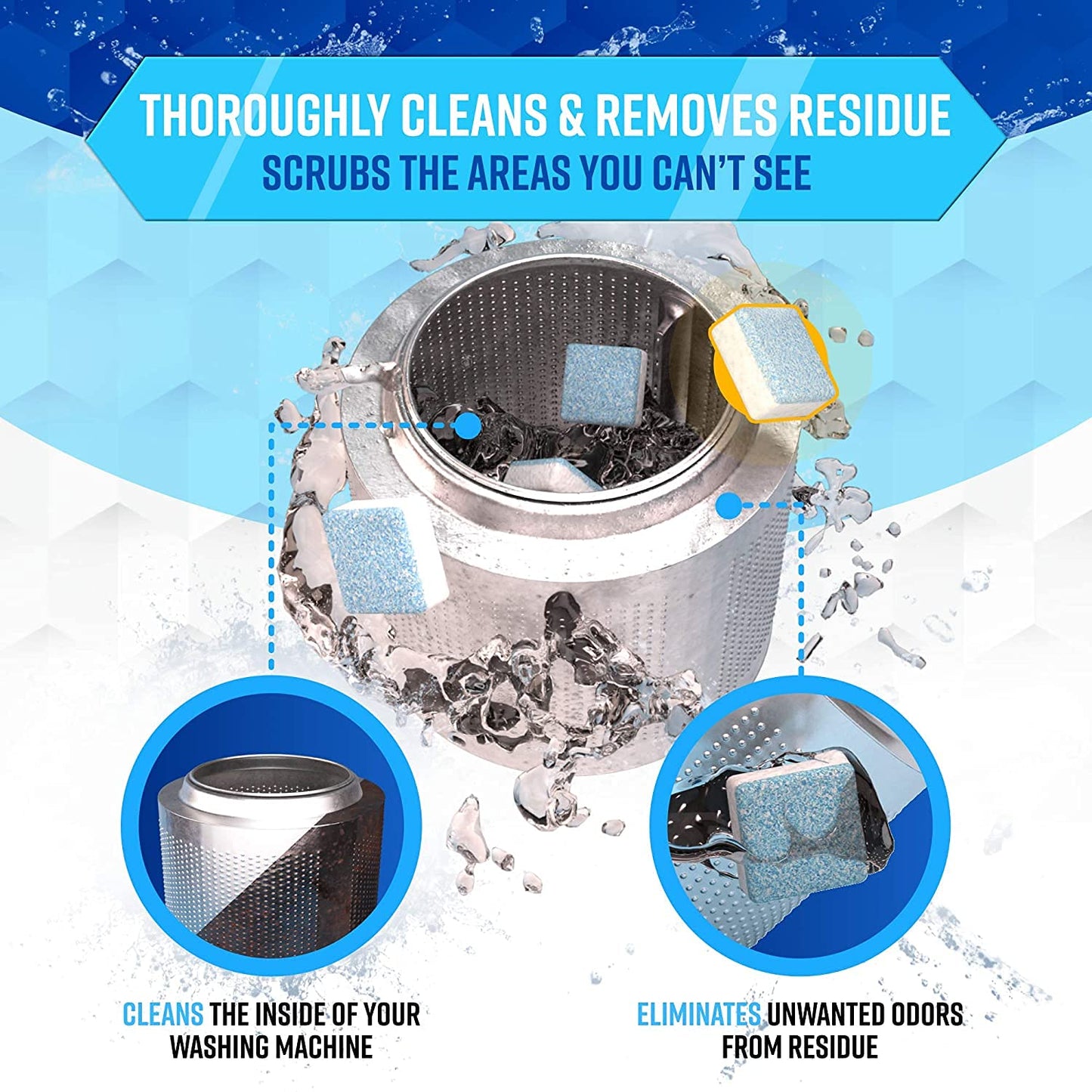 DeepClean | Washing Machine Cleaning Tablets